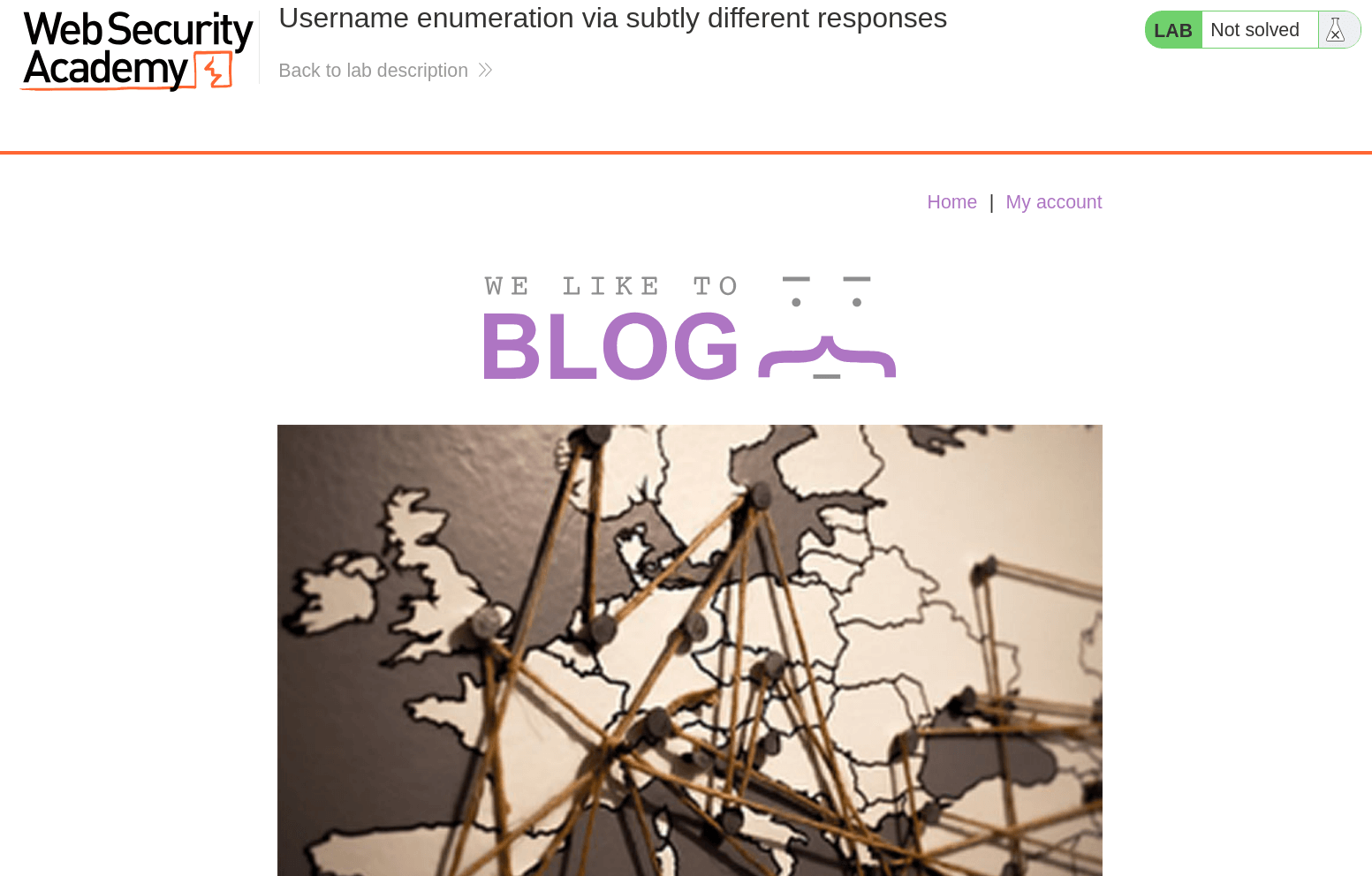 Lab homepage screenshot showing site layout