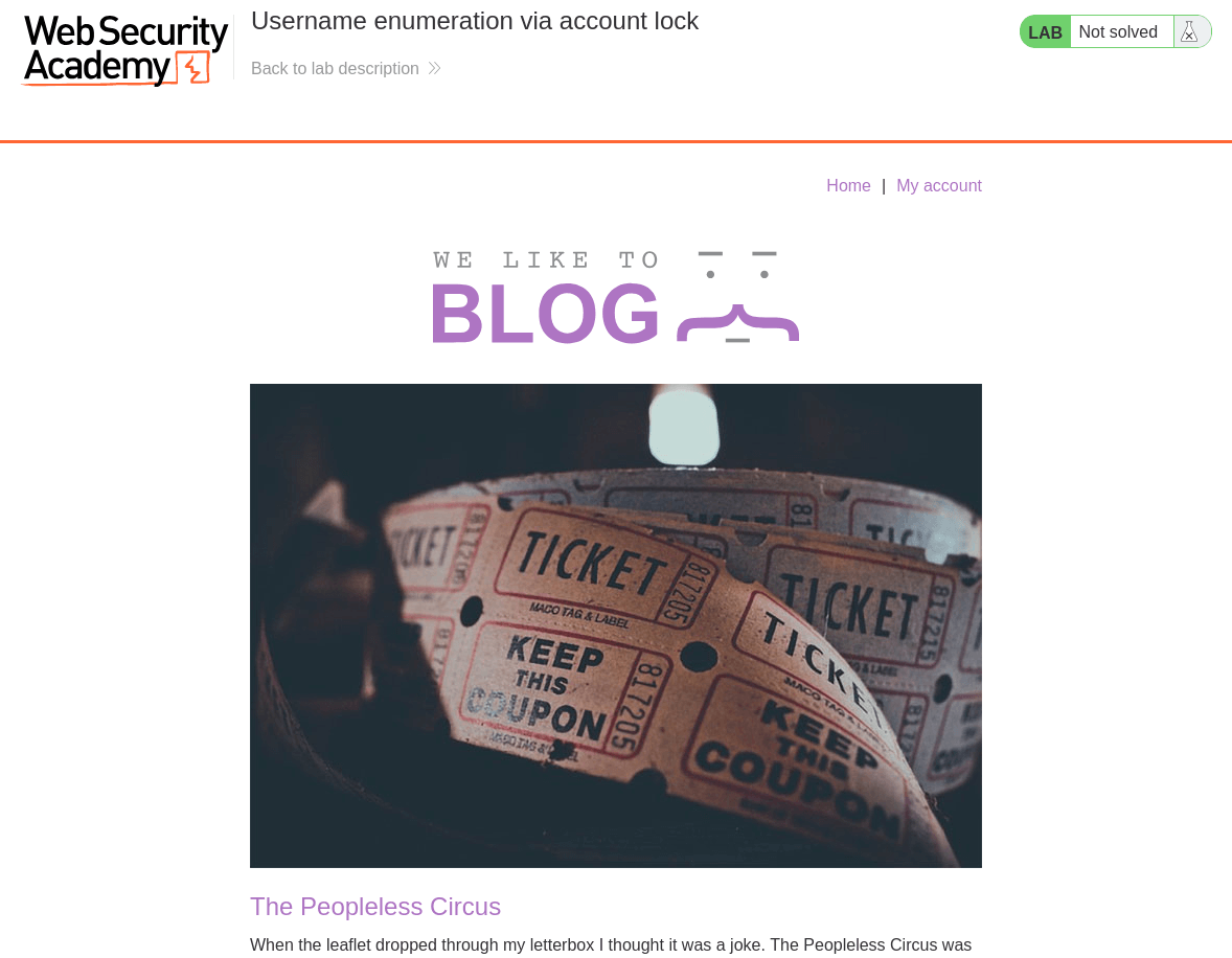 Lab homepage screenshot showing site layout