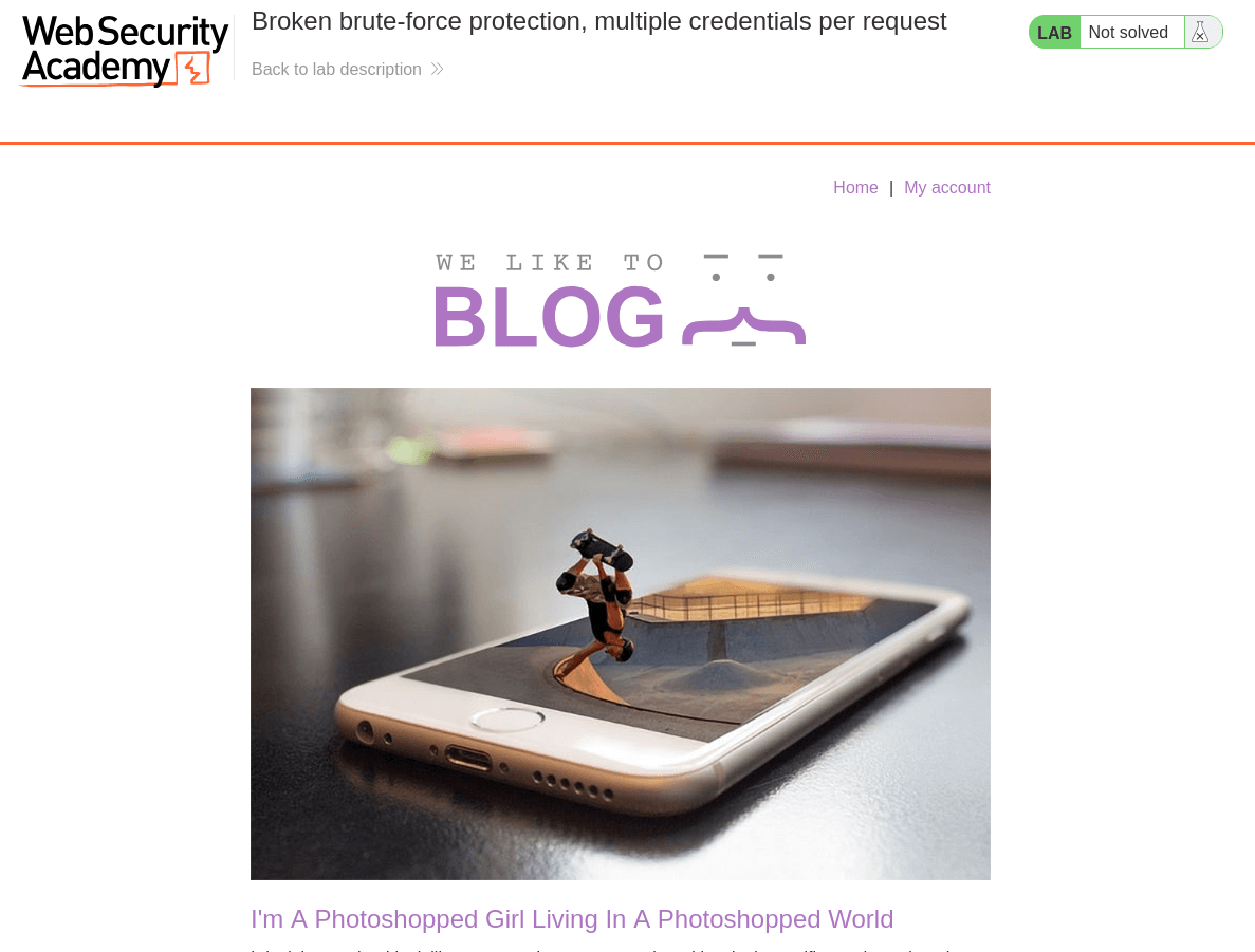 Lab homepage screenshot showing site layout