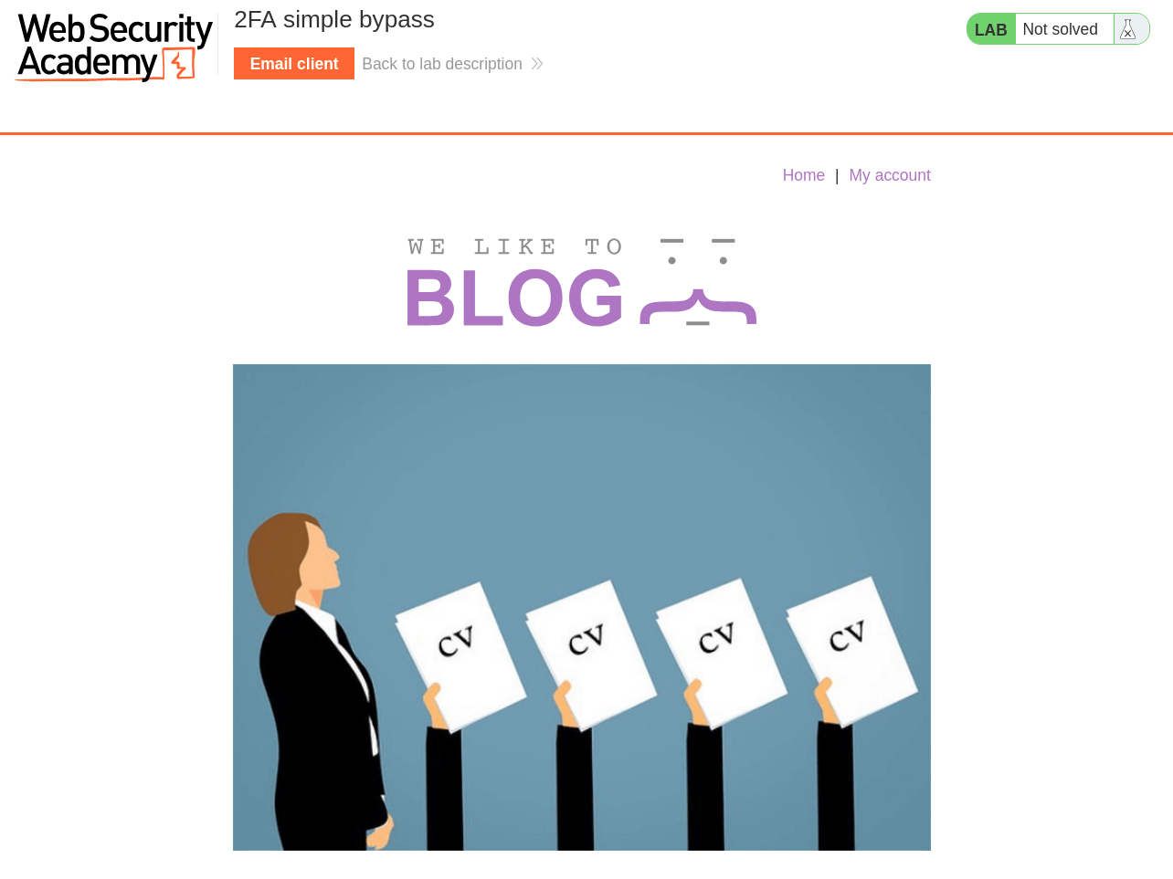 Lab homepage screenshot showing site layout