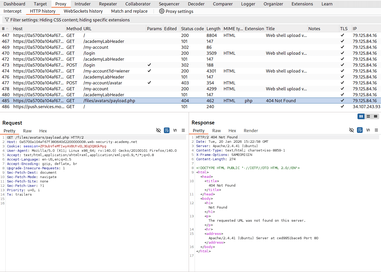 Burp Suite Repeater showing grouped POST and GET requests for race condition exploitation
